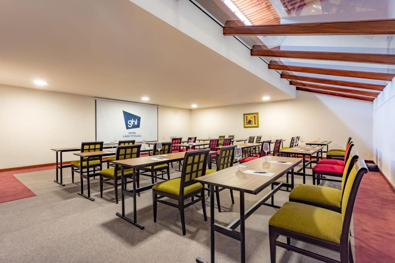 Ghl Hotel Lago Titicaca Puno Exterior photo Meeting room