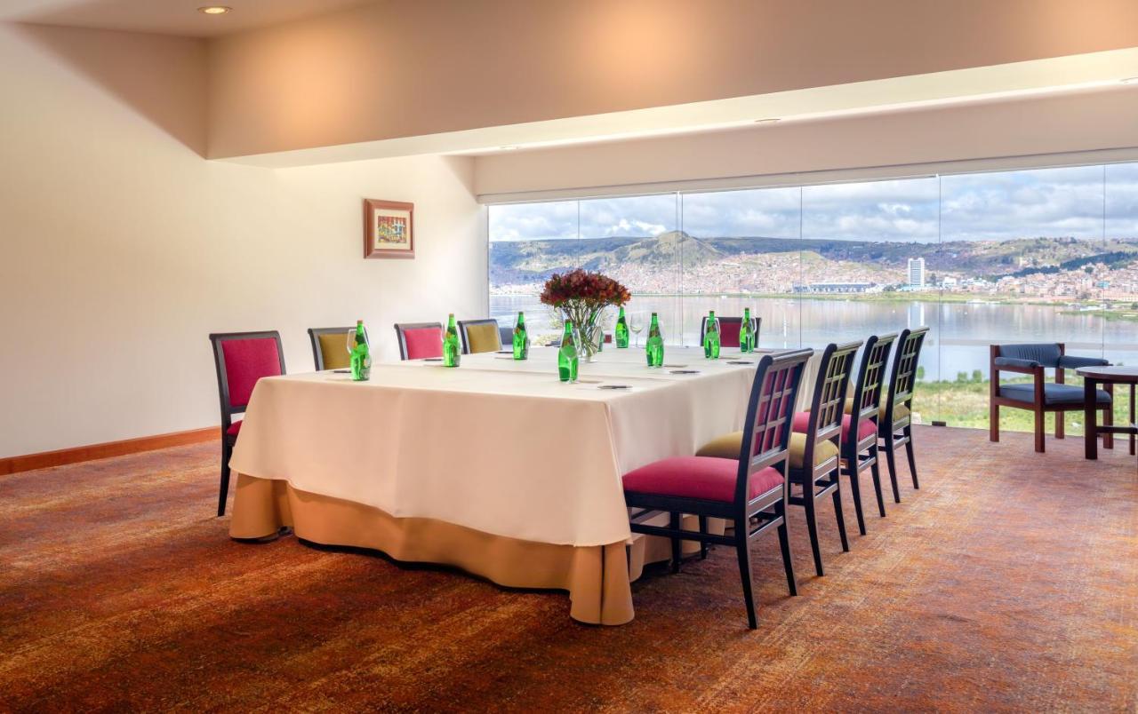 Ghl Hotel Lago Titicaca Puno Exterior photo Meeting room
